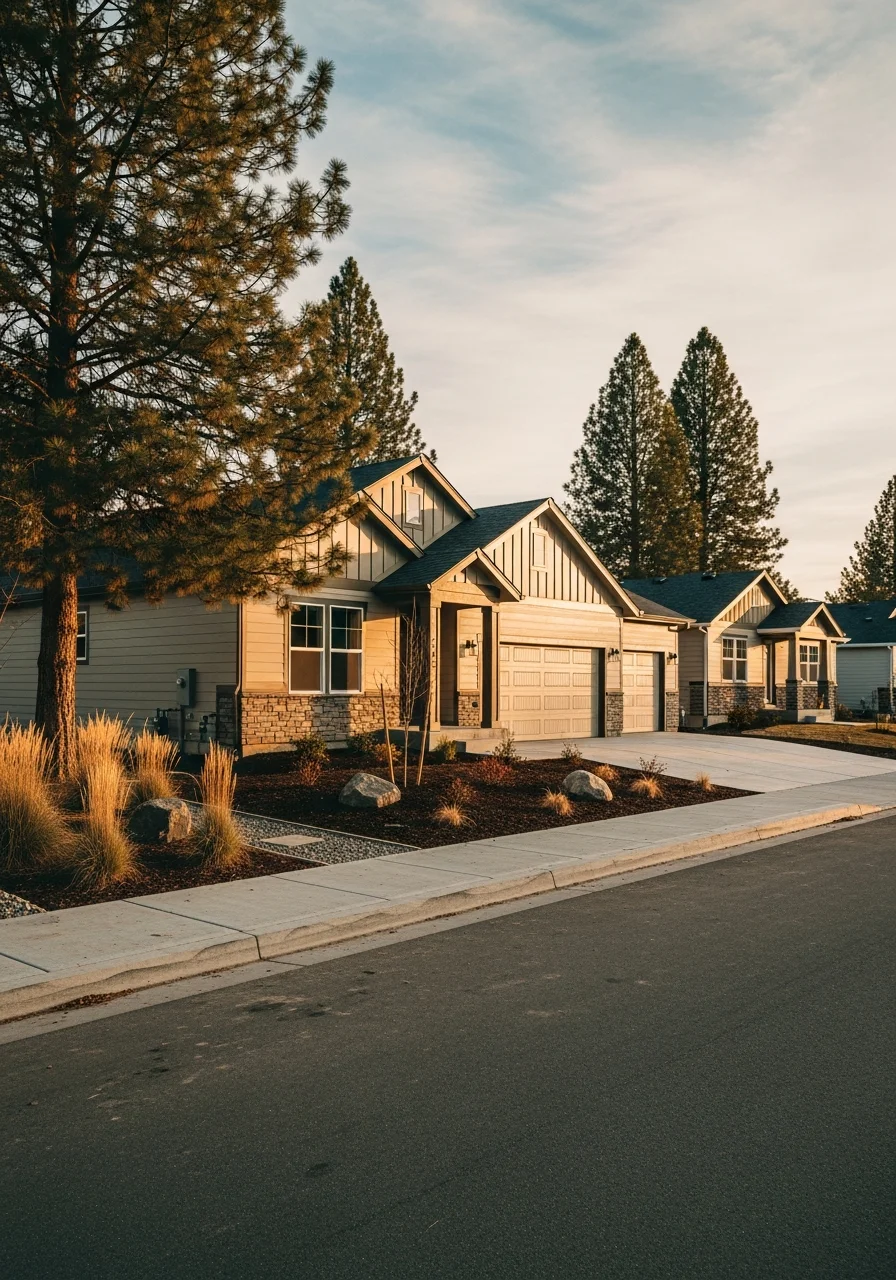 Residential or commercial property in Airway Heights with modern development patterns and typical community infrastructure.